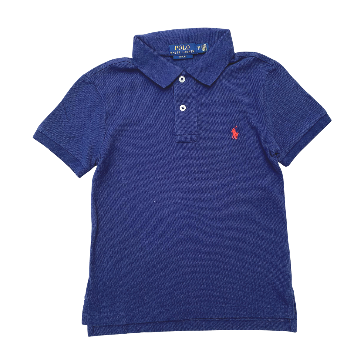 RALPH LAUREN - POLO - BLEU - 8 ANS