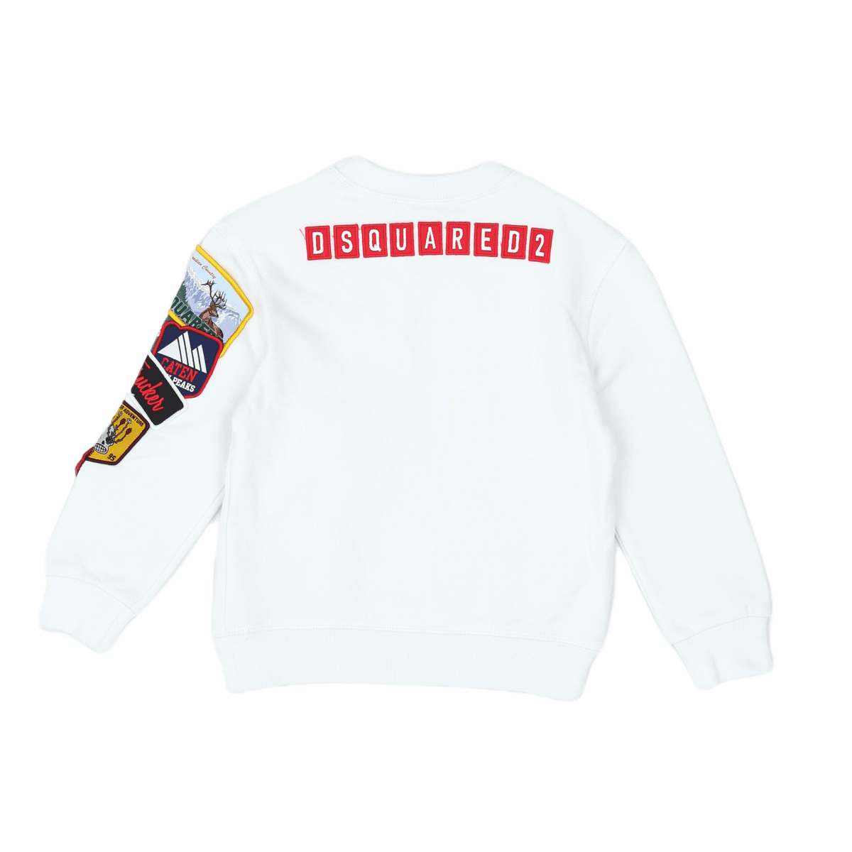 DSQUARED2 - SWEAT - BLANC - 4 ANS