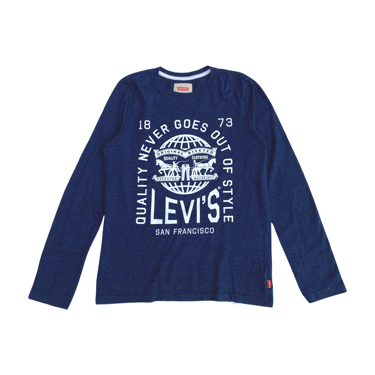 LEVI'S - T-SHIRT - BLEU - 14 ANS