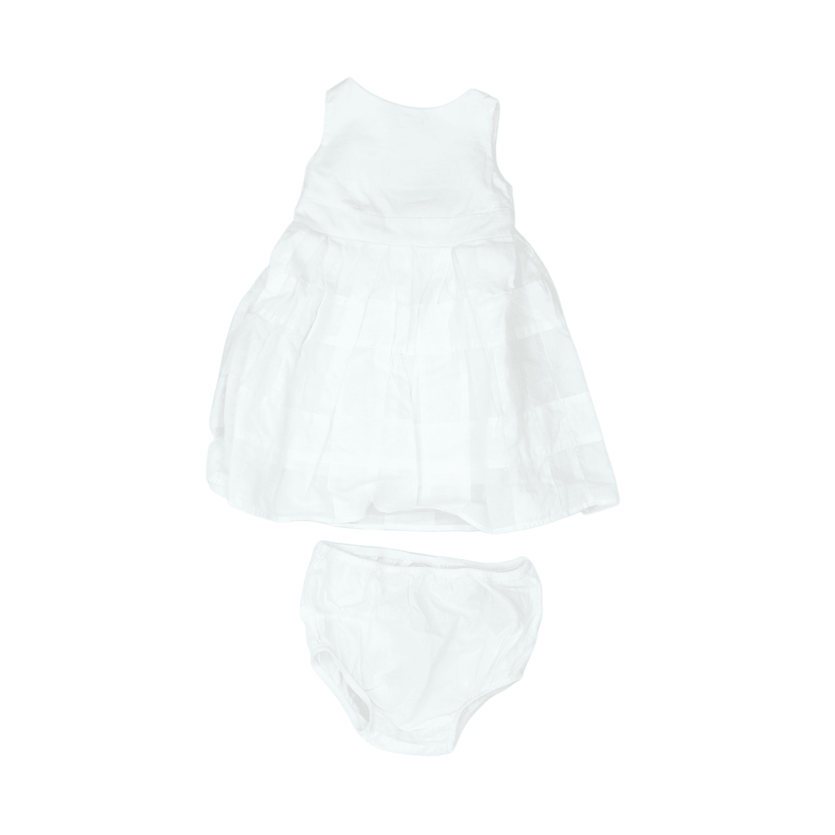 JACADI - ROBE - BLANC - 6 MOIS