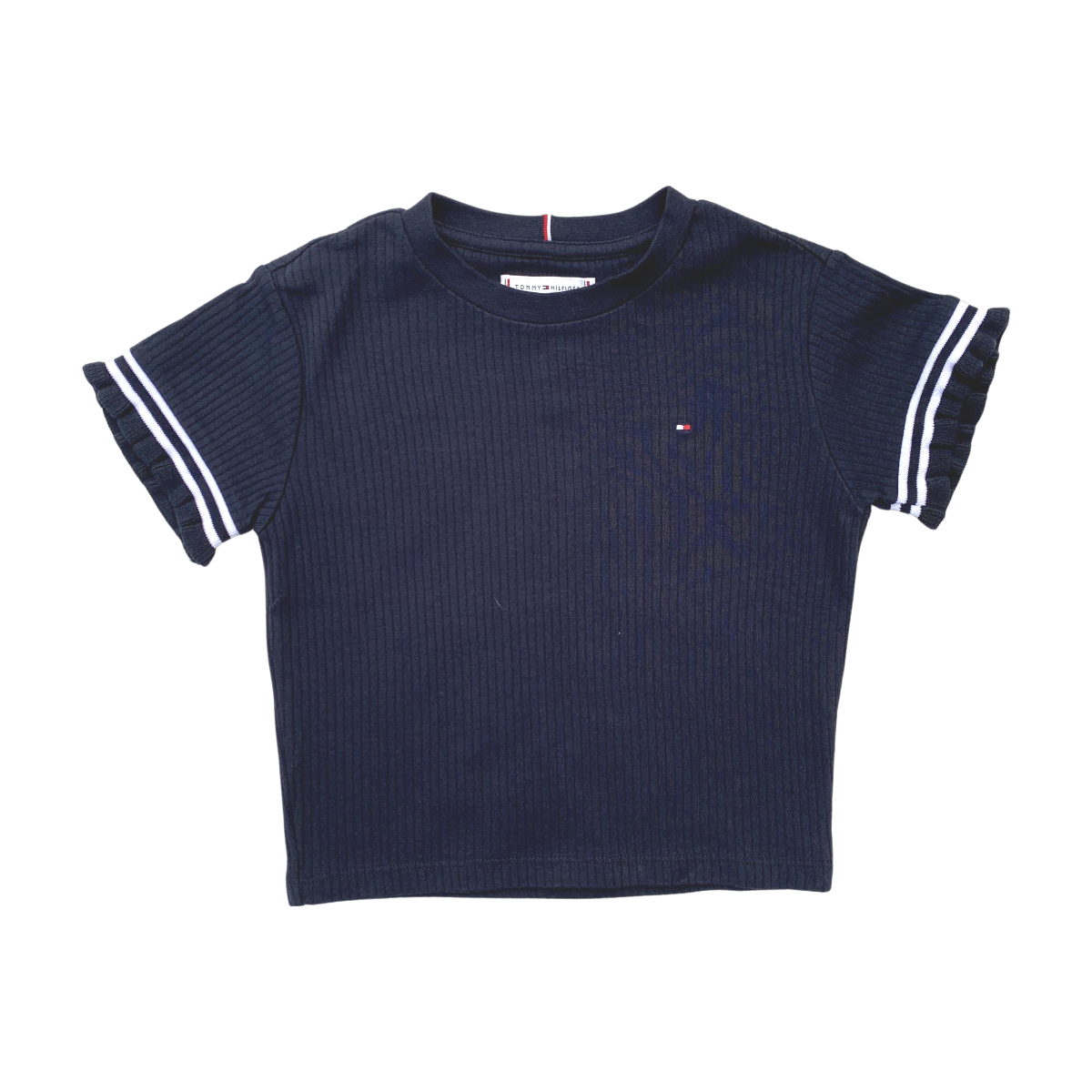 TOMMY HILFIGER - T-SHIRT - BLEU - 10 ANS