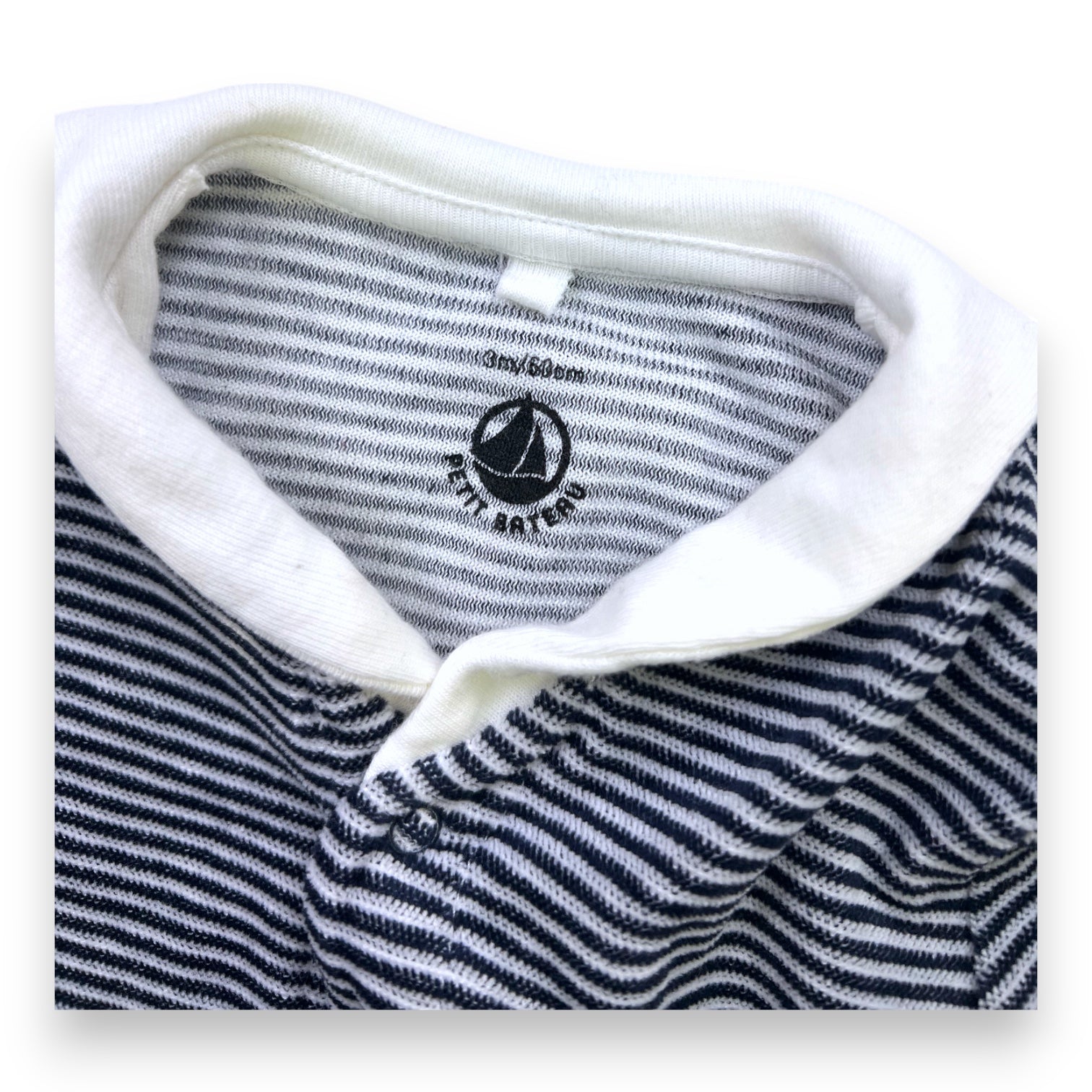 LITTLE BOAT - PAJAMAS - BLUE, WHITE - 3 MONTHS