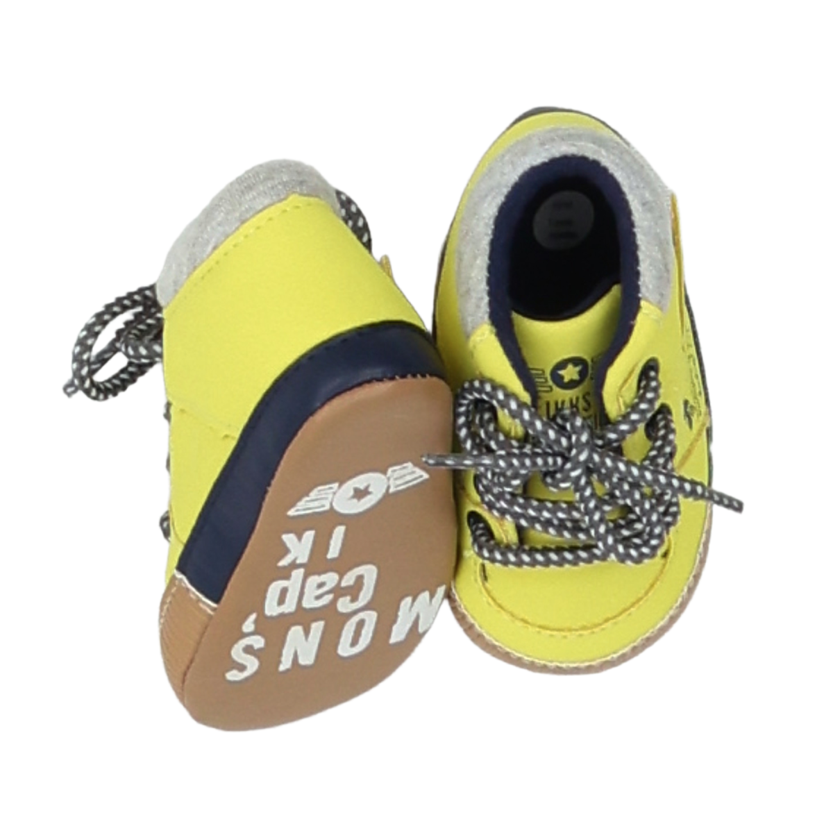 IKKS - BASKETS - JAUNE - 15