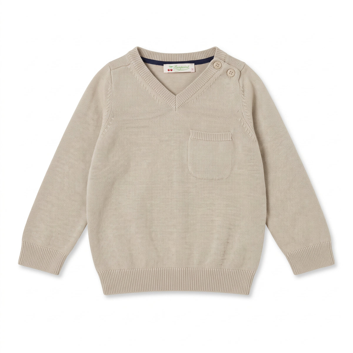 BONPOINT - PULL - BEIGE - 18 MOIS