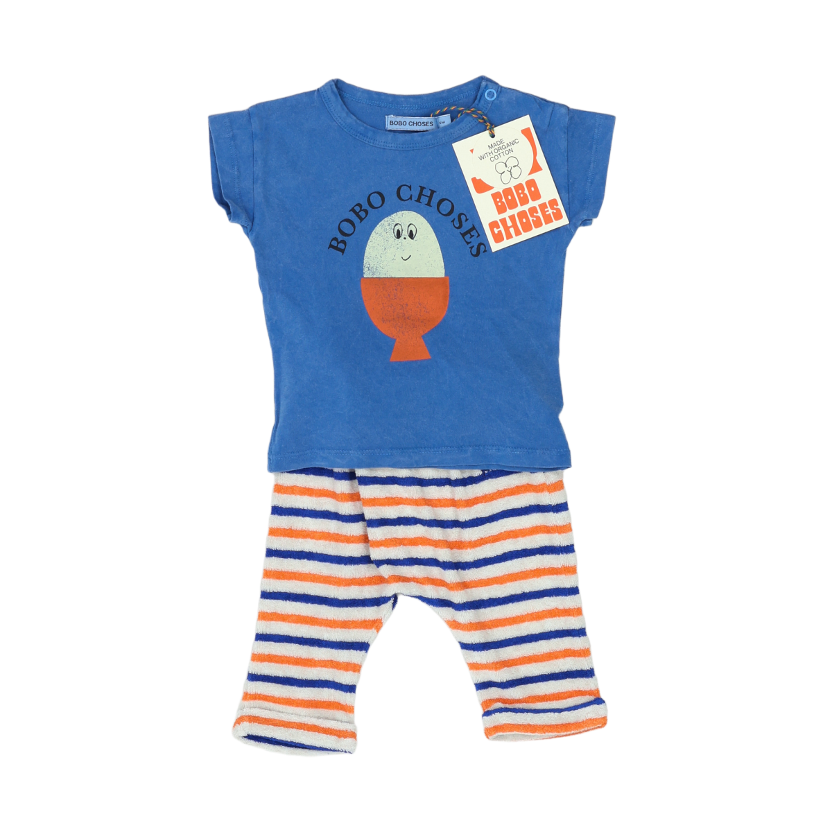 BOBO CHOSES - ENSEMBLE - ORANGE - 6 MOIS