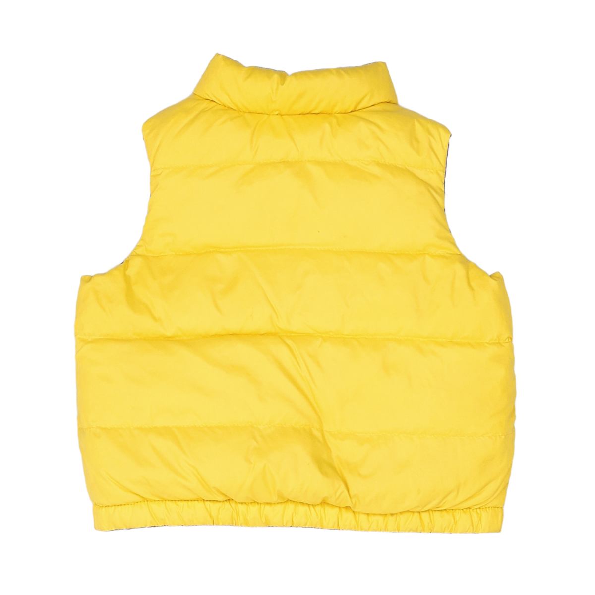 RALPH LAUREN - BLOUSON SANS MANCHE - JAUNE, BLEU - 9 MOIS