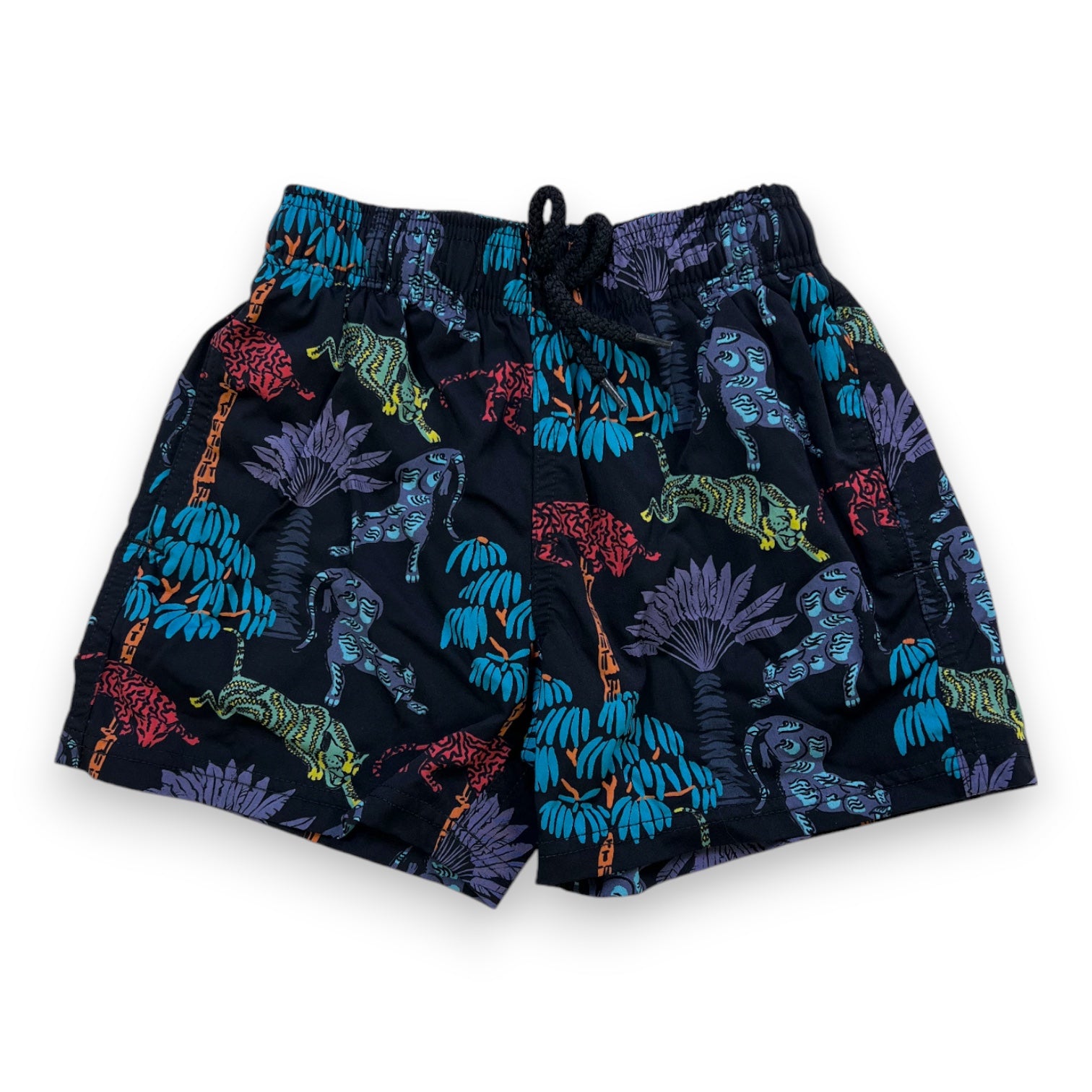 VILEBREQUIN - SWIM SHORTS - BLACK, MULTICOLOR - 3 YEARS