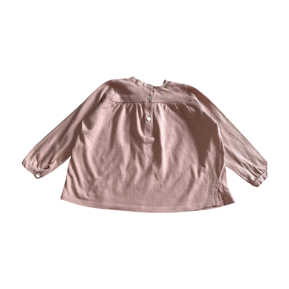 BONPOINT - T-SHIRT - ROSE - 6 MOIS