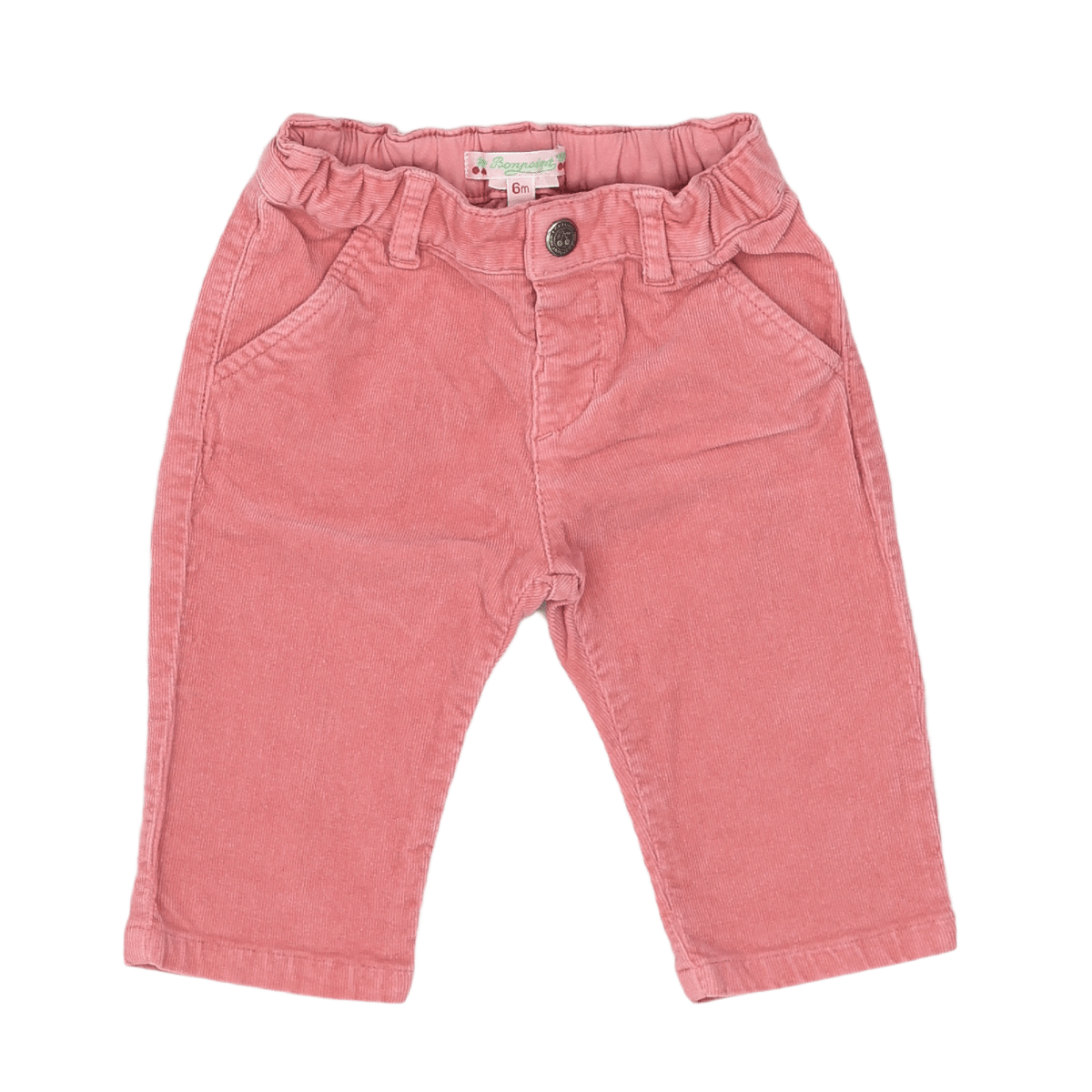 BONPOINT - PANTALON - ROSE - 6 MOIS