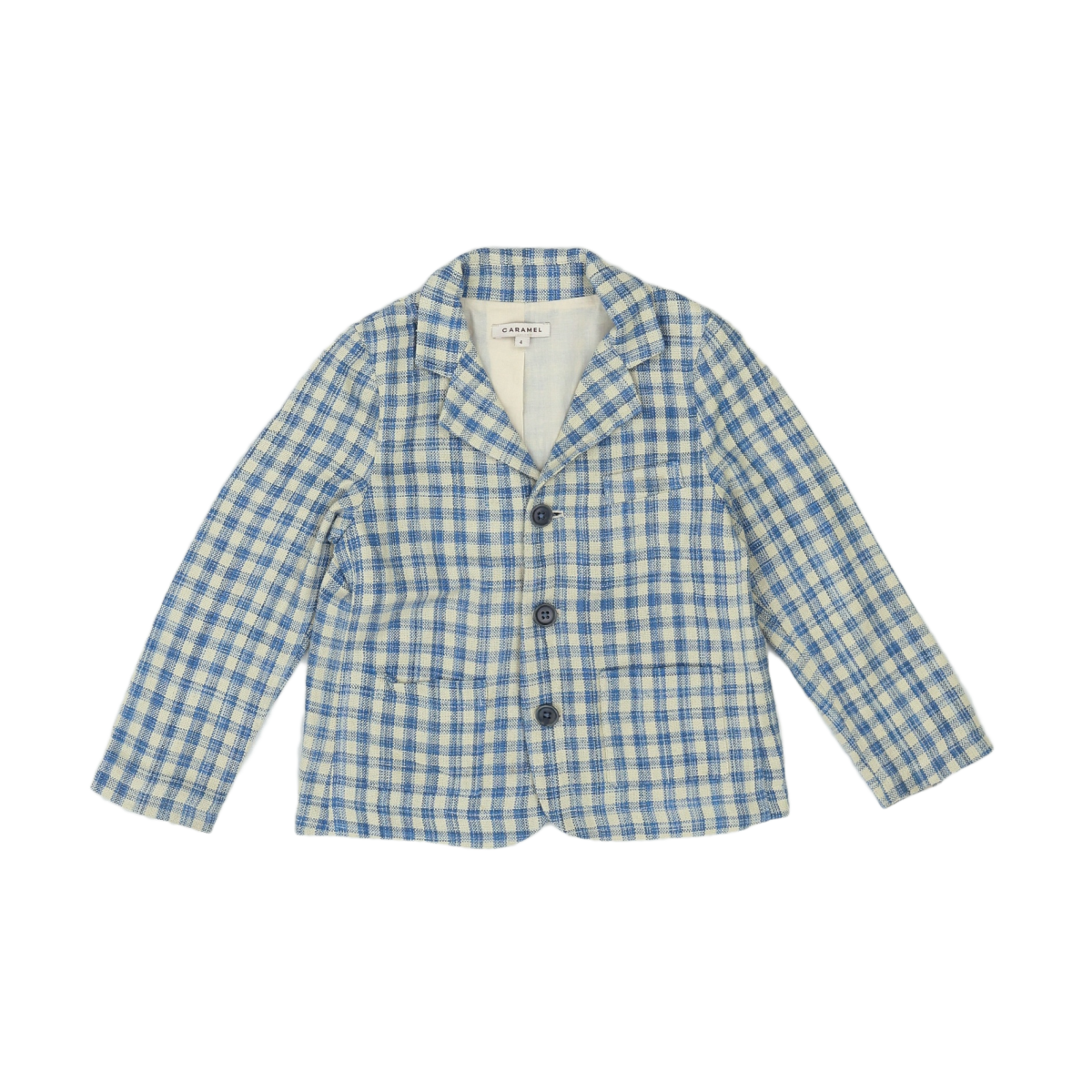 CARAMEL - BLAZER - BLEU - 4 ANS
