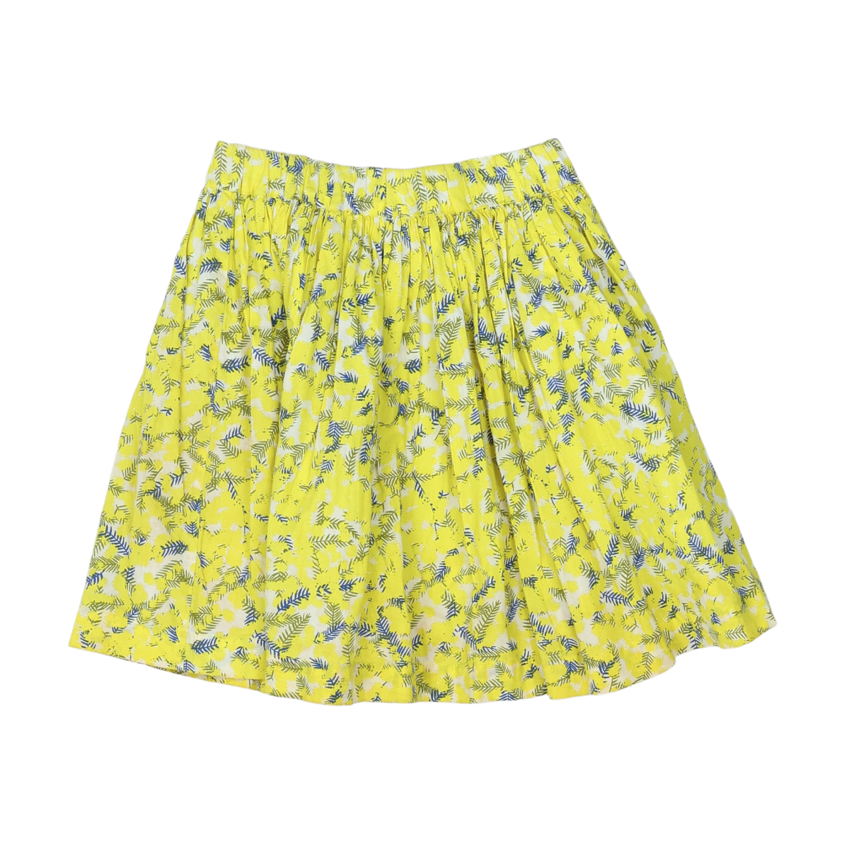 BONPOINT - JUPE - JAUNE, BLANC - 8 ANS