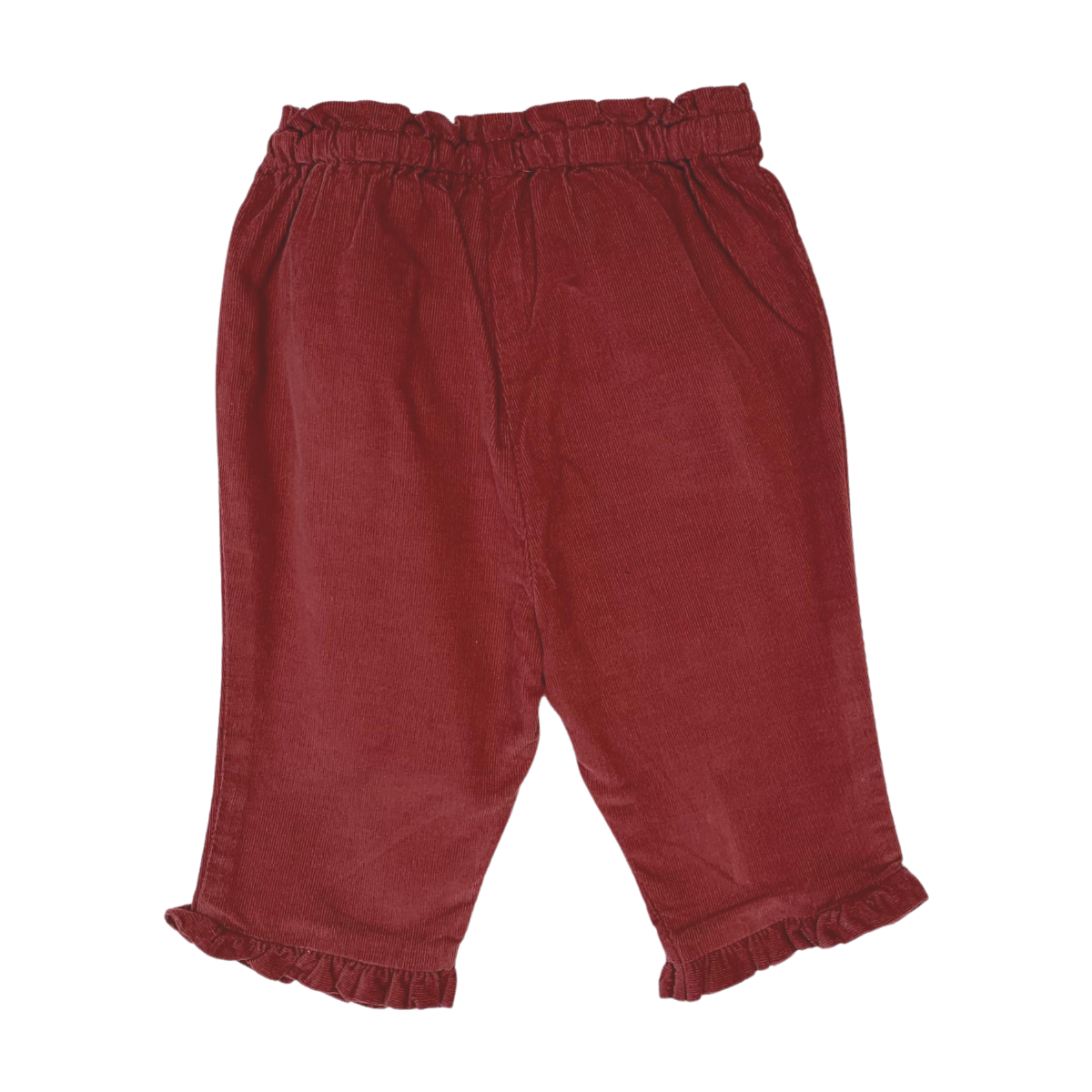 MARIE PUCE - PANTALON - ROUGE - 6 MOIS
