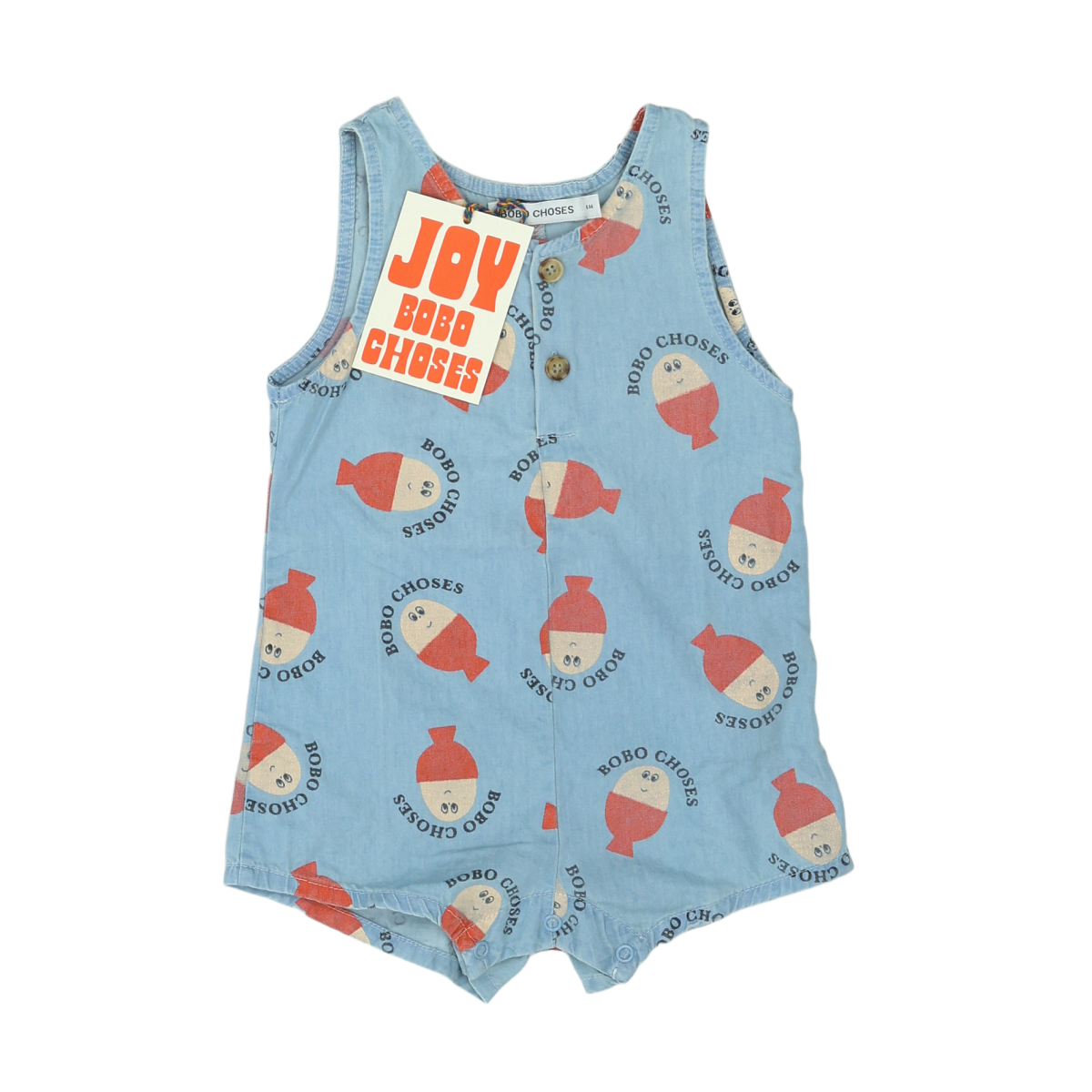 BOBO CHOSES - BARBOTEUSE - BLEU - 6 MOIS