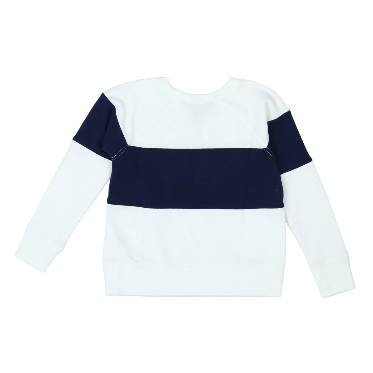 RALPH LAUREN - SWEAT - BLANC, BLEU - 7 ANS