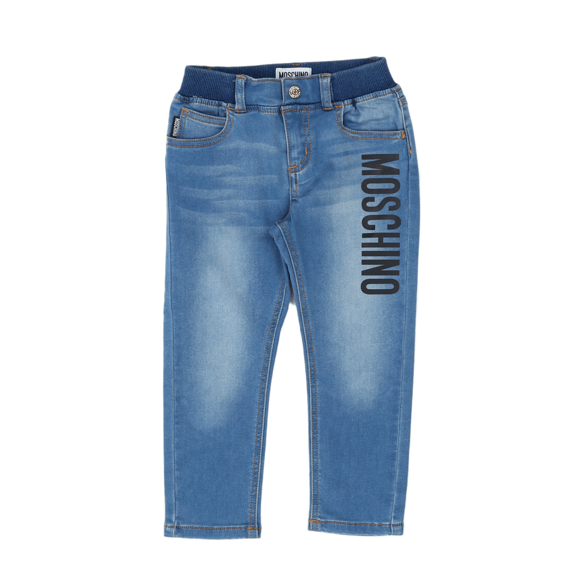 MOSCHINO - PANTS - BLUE - 24 MONTHS