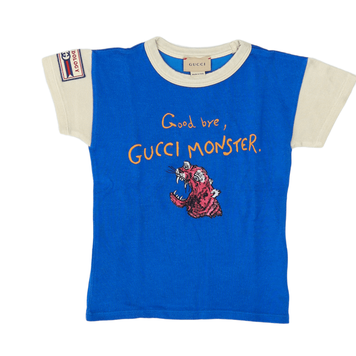 GUCCI - T-SHIRT - BLUE - 5 YEARS