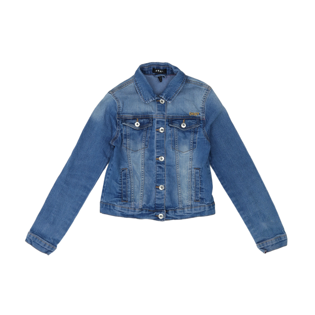 DKNY - VESTE EN JEAN - BLEU - 14 ANS