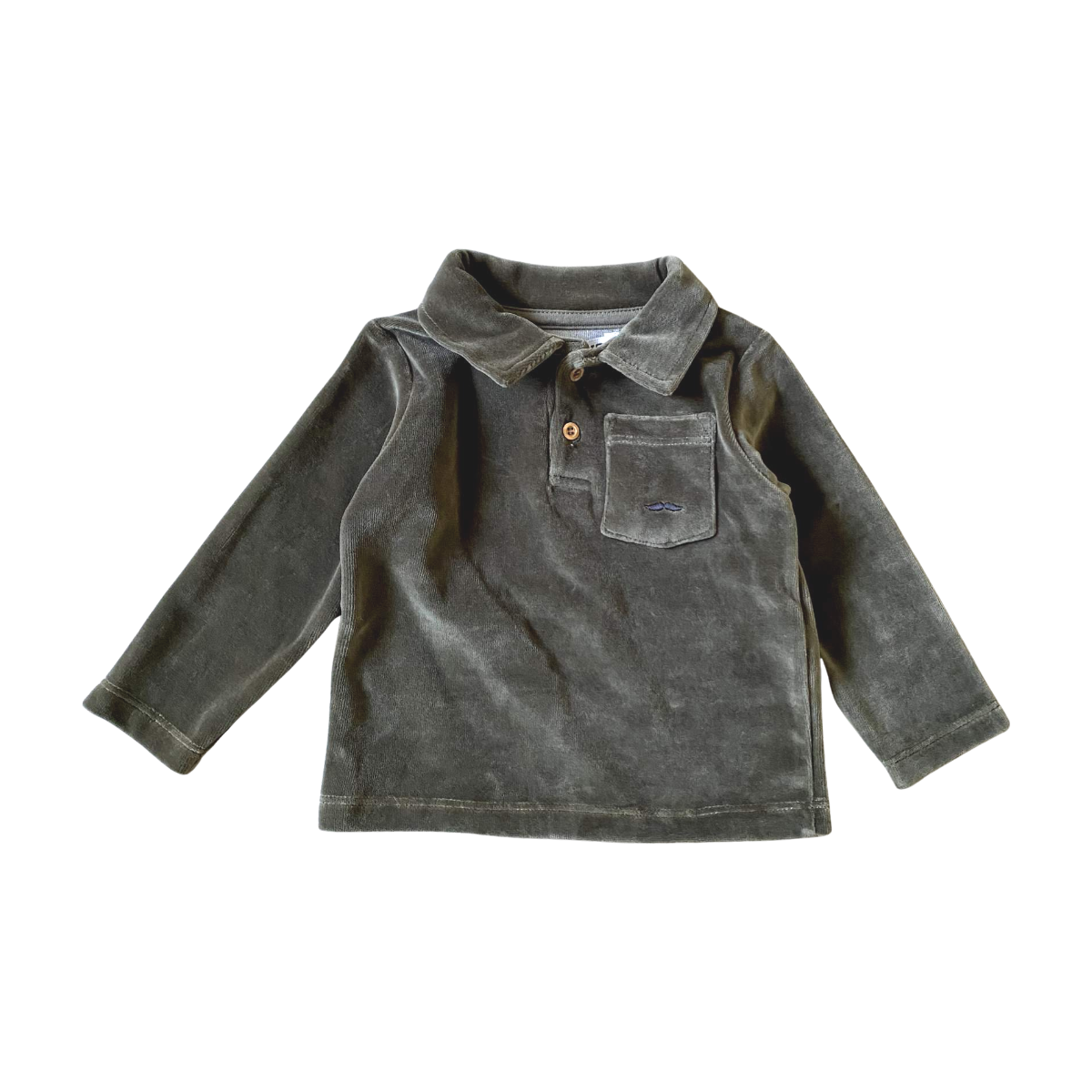 EMILE & IDA - CHEMISE - VERT - 6 MOIS
