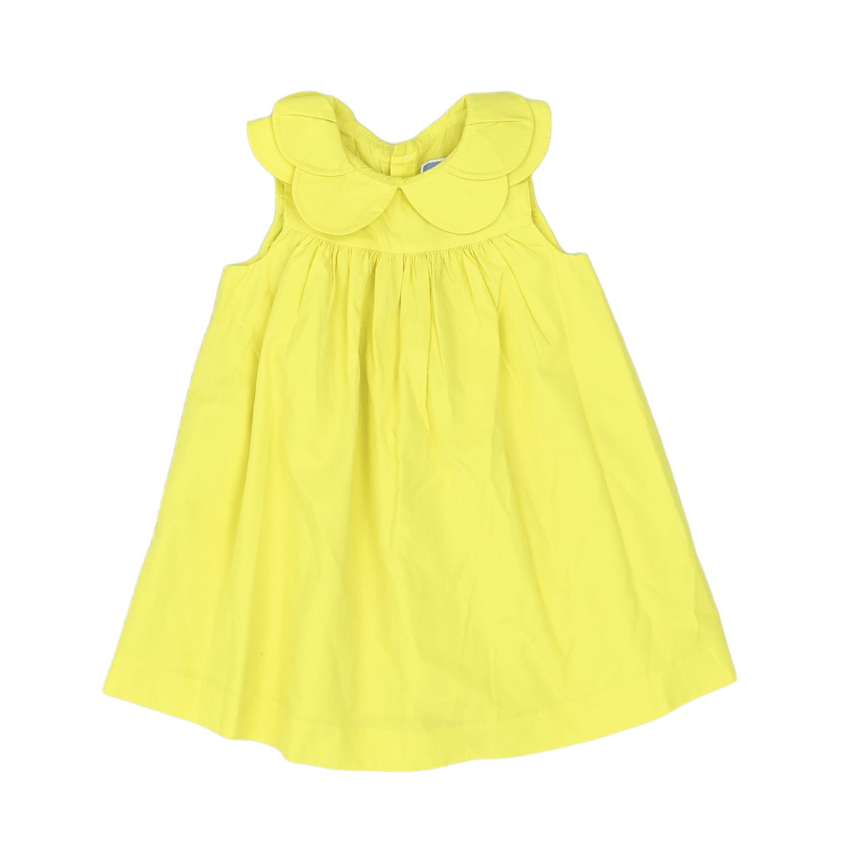 JACADI - KLEID - GELB - 24 MONATE