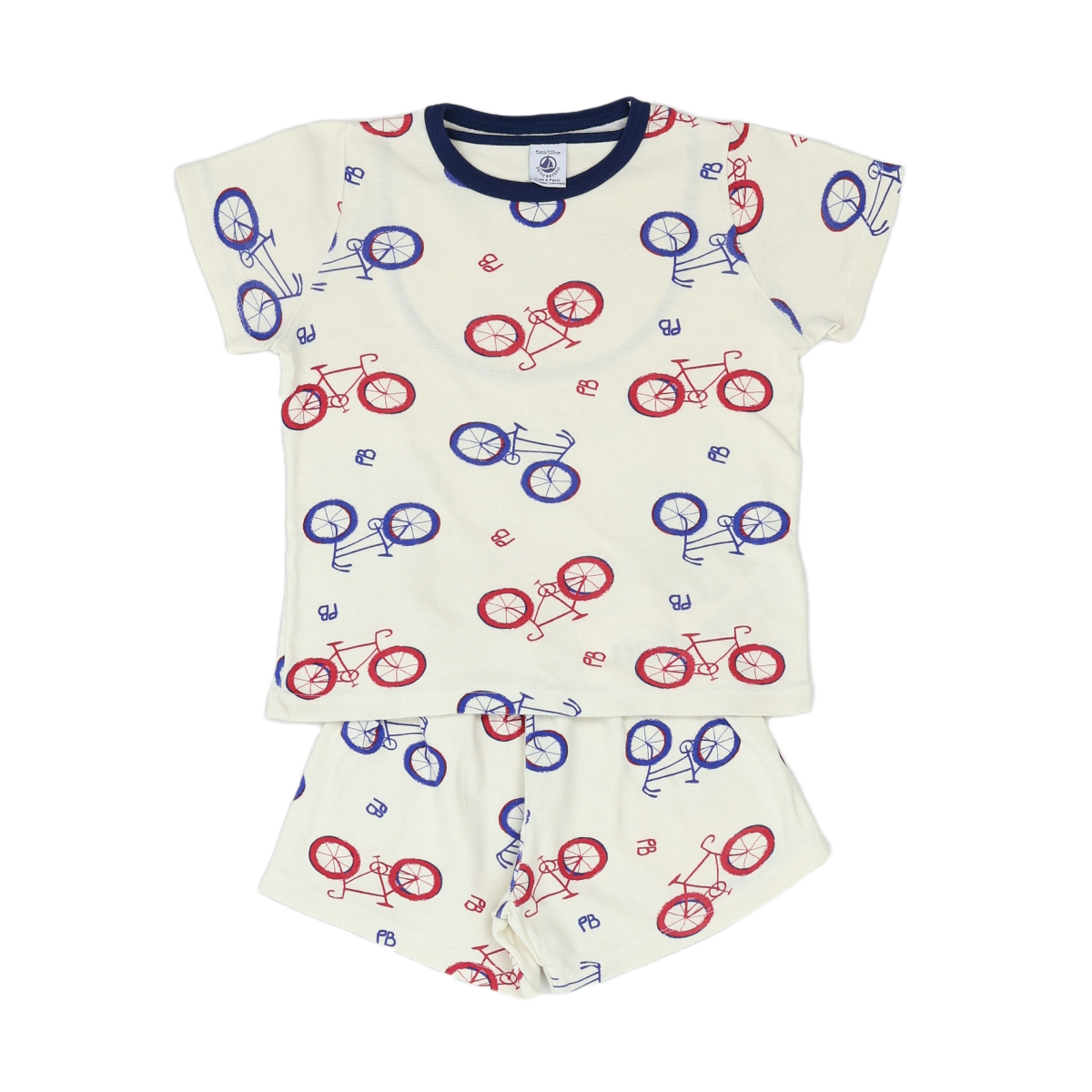 PETIT BATEAU - PYJAMA - BLANC - 5 ANS