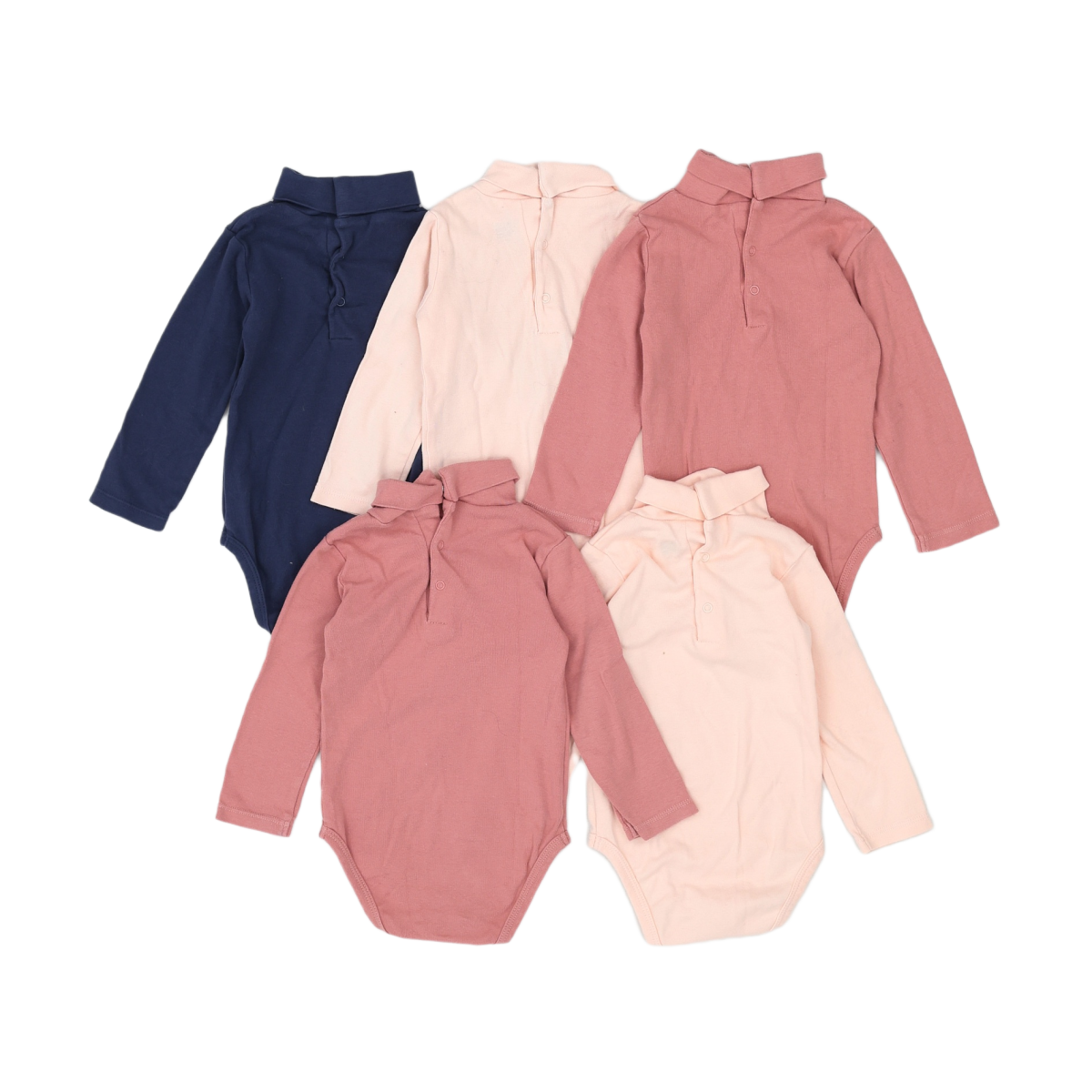 LA REDOUTE - LOT DE BODY - ROSE, BLEU - 18 MOIS