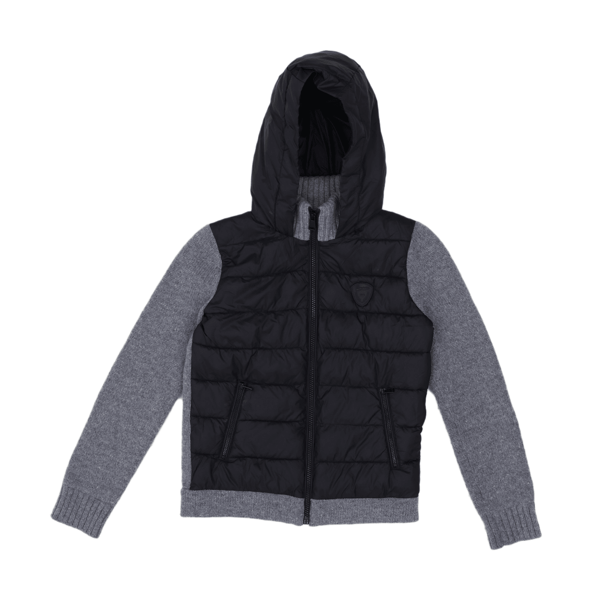 BONPOINT - DOUDOUNE - NOIR, GRIS - 12 ANS