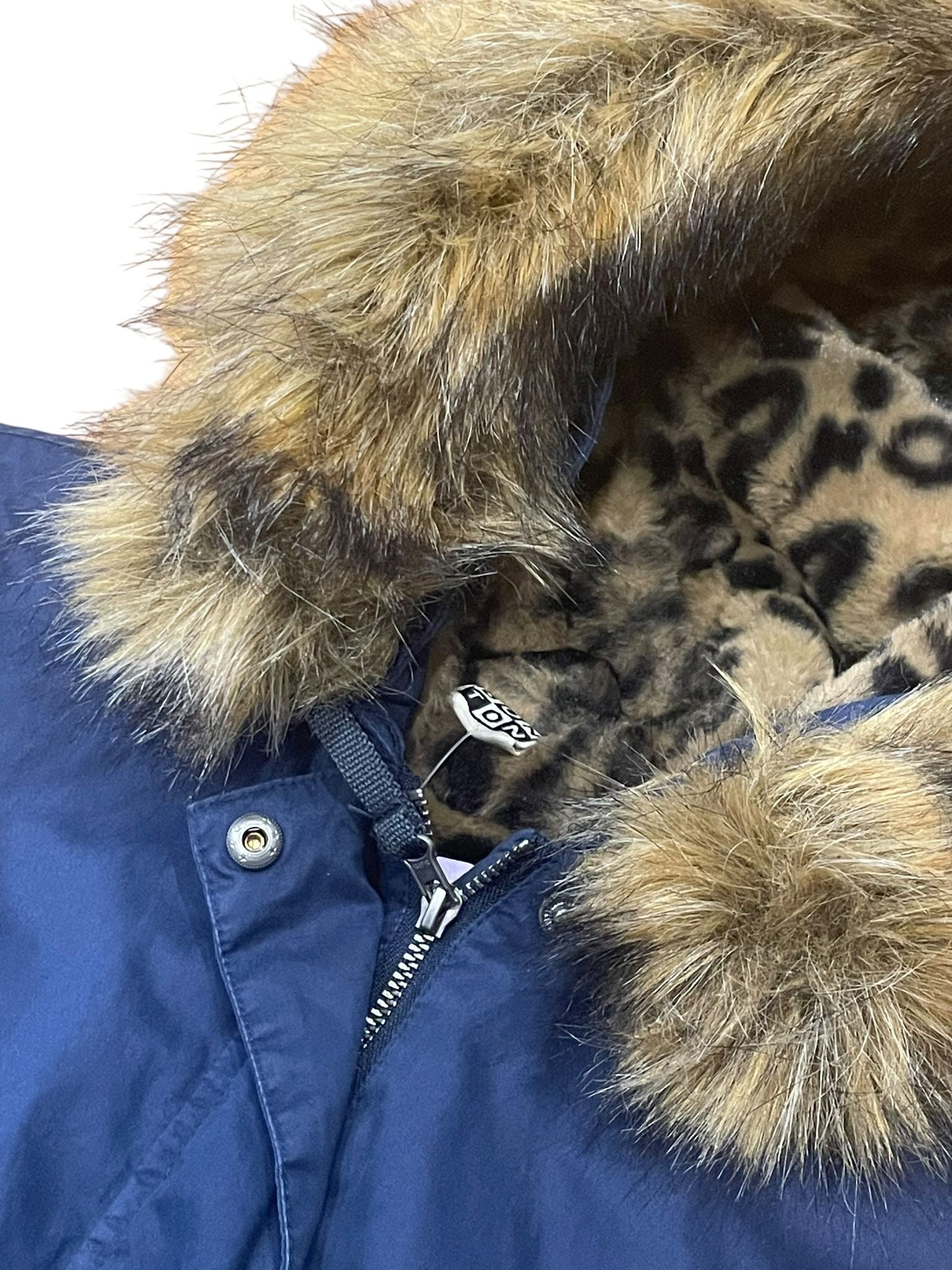 BONTON - Marineblauer Parka - 8 Jahre