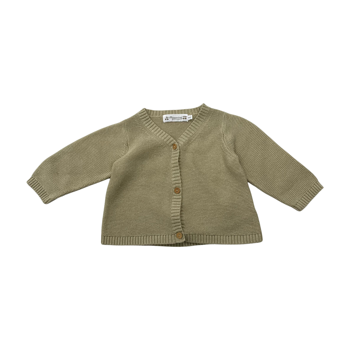 BONPOINT - CARDIGAN - MARRON - 6 MOIS