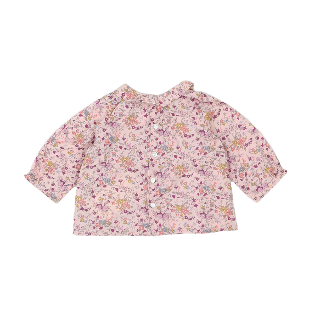 BONPOINT - BLOUSE - ROSE - 6 MOIS