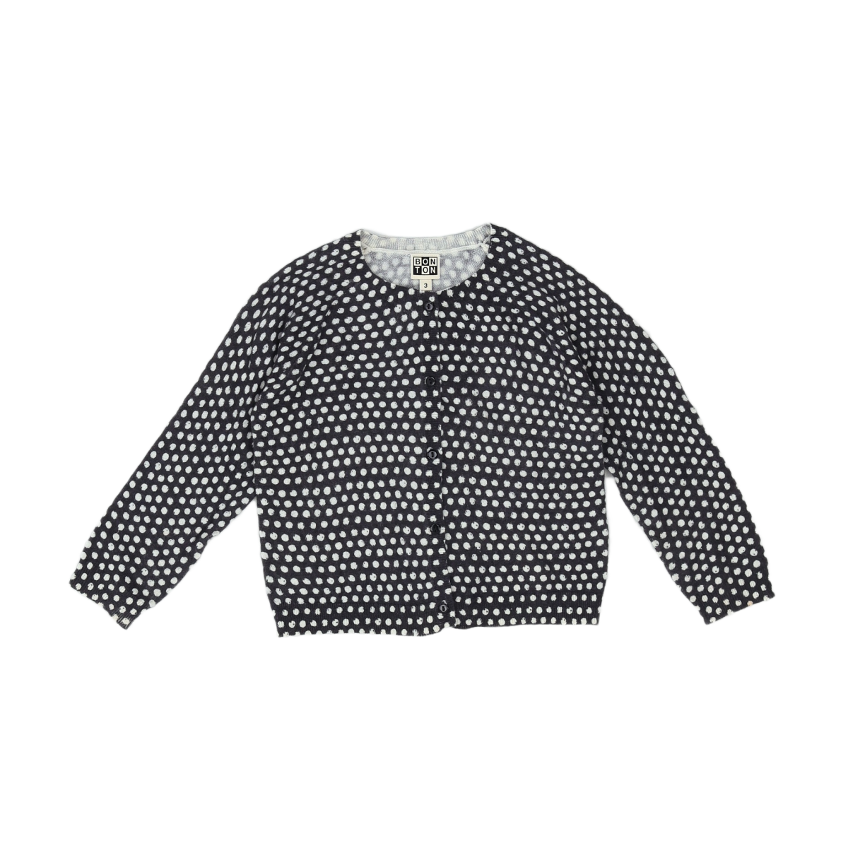 BONTON - CARDIGAN - MARRON, BEIGE - 3 ANS