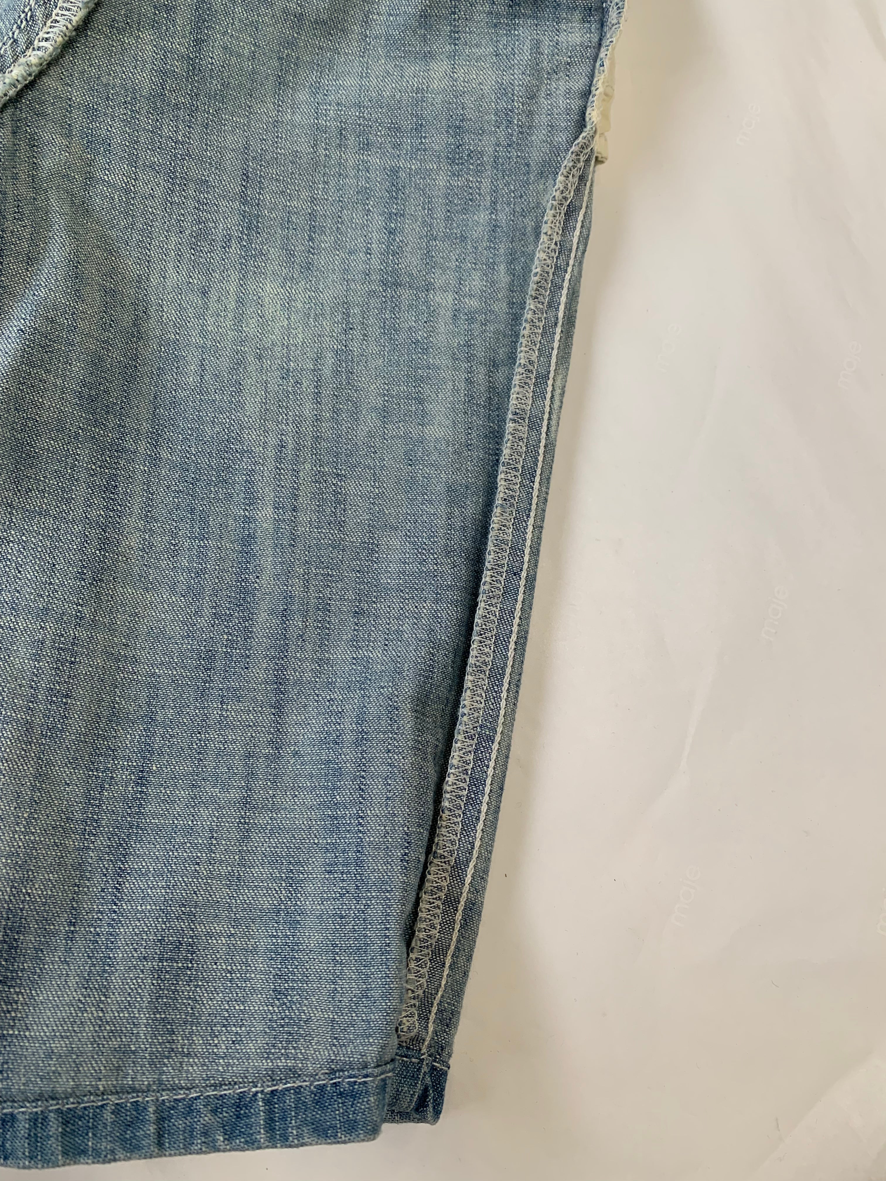 IKKS - PANTALON - BLEU - 6 MOIS