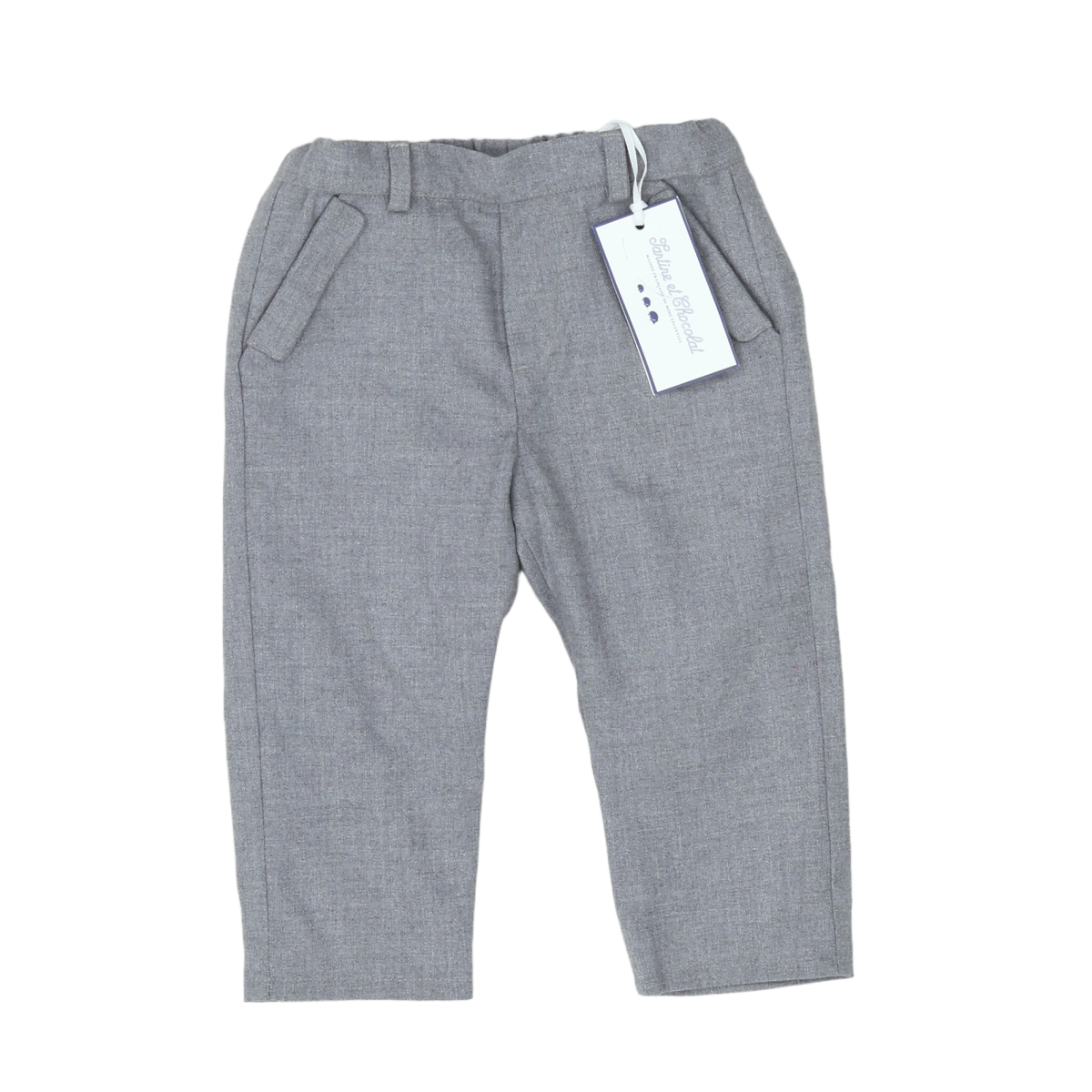 TARTINE & CHOCOLAT - PANTALON - GRIS - 1 MOIS