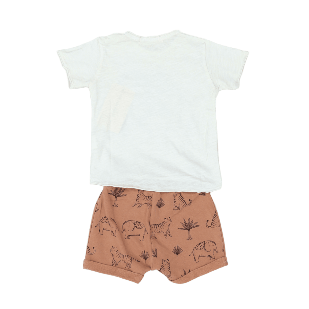 DEAR MINI - SET - BROWN, WHITE - 12 MONTHS