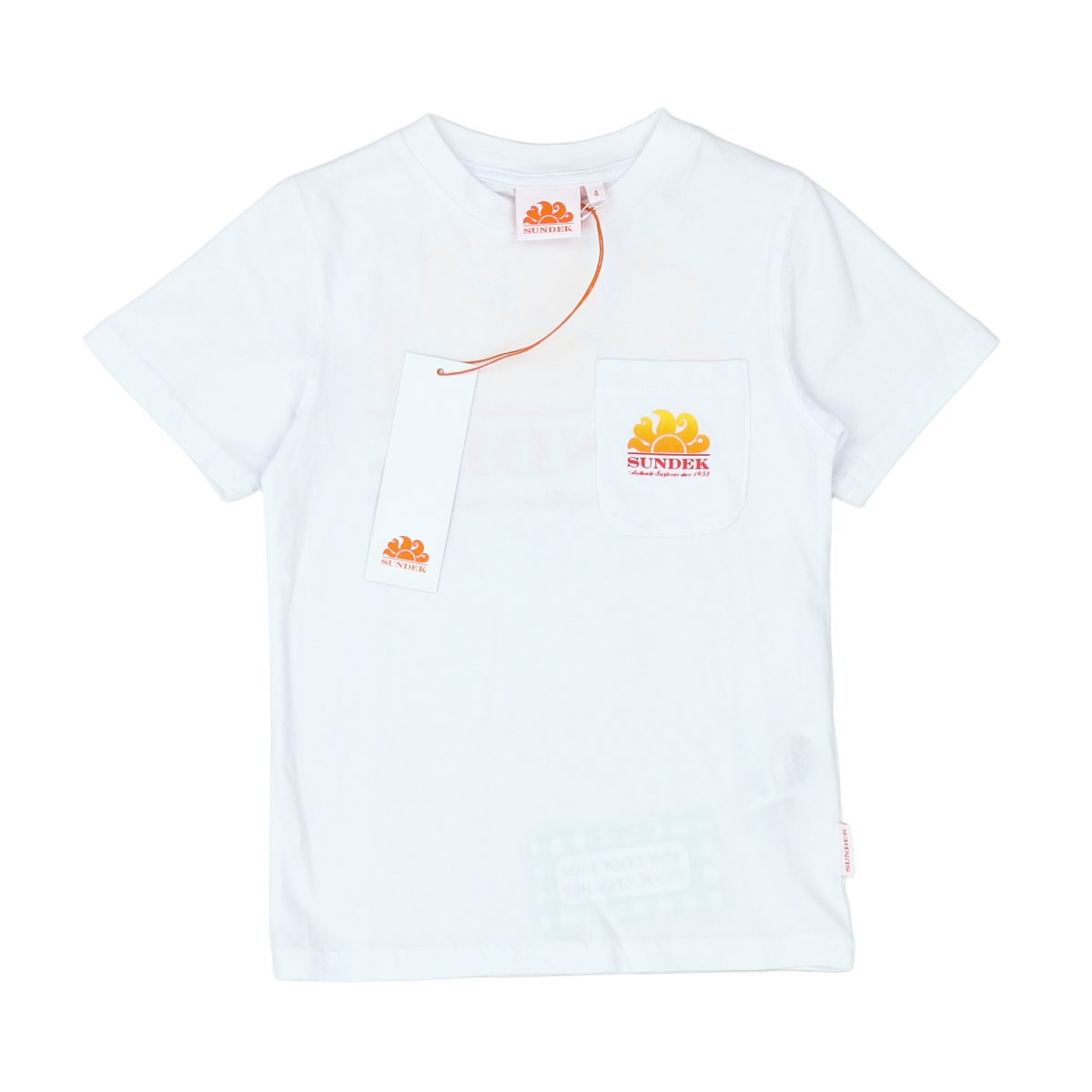SUNDEK - T-SHIRT - BLANC - 4 ANS