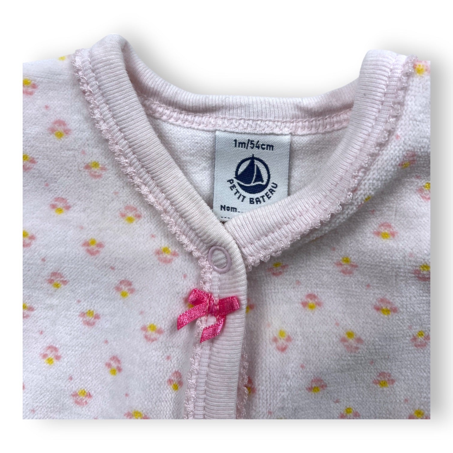 LITTLE BOAT - PAJAMAS - PINK - 1 MONTH