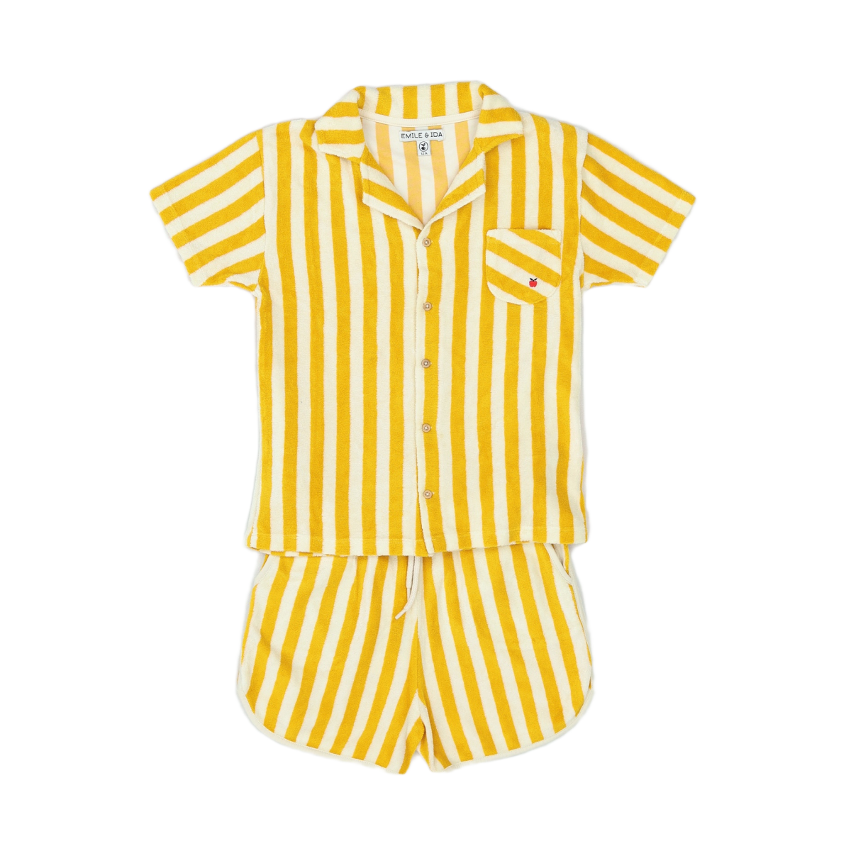 EMILE & IDA - ENSEMBLE - ORANGE - 12 ANS