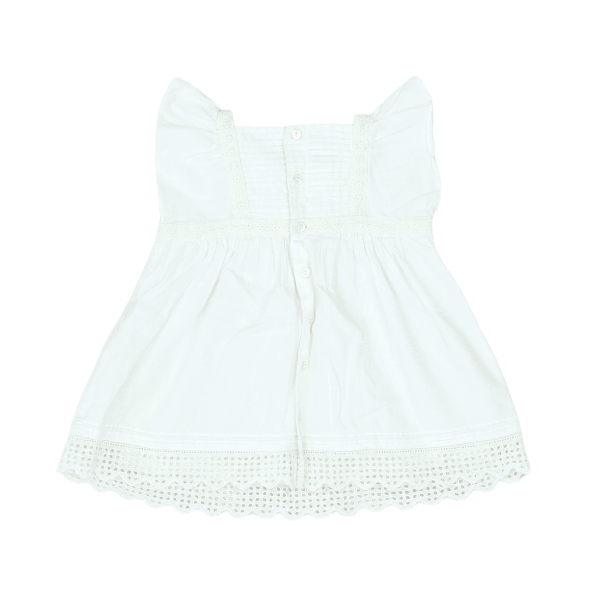 BONPOINT - ROBE - BLANC - 6 MOIS
