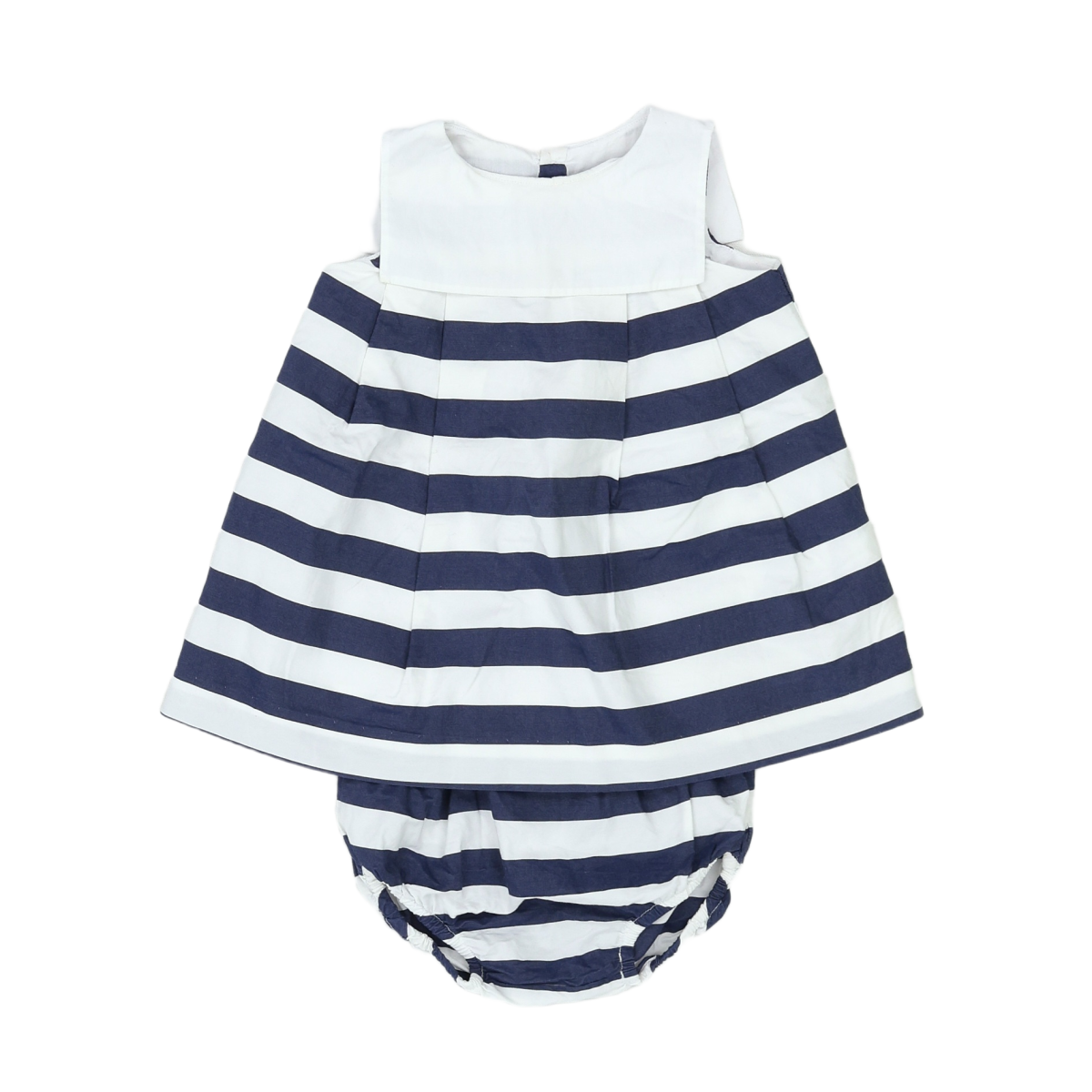 JACADI - ROBE - BLEU, BLANC - 6 MOIS