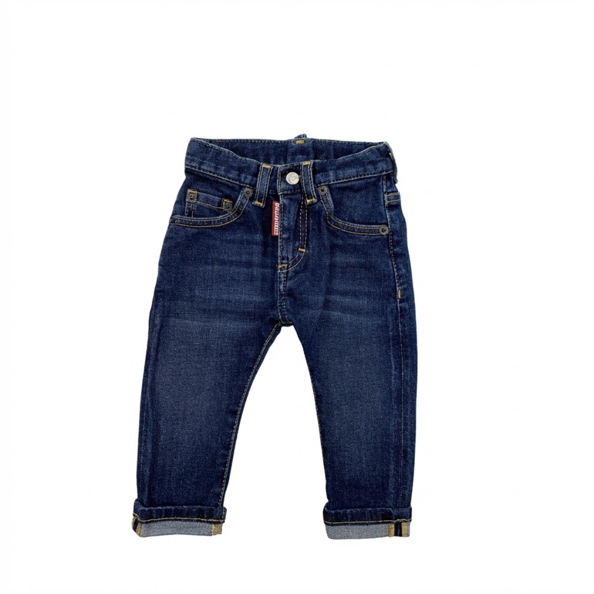 DSQUARED2 - PANTALON - BLEU - 9 MOIS