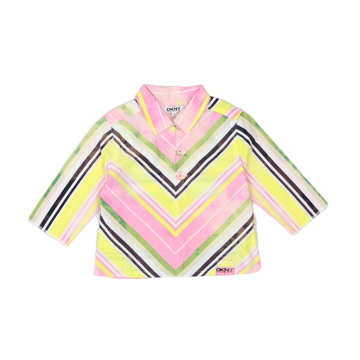 DKNY - CHEMISE - MULTICOLORE - 4 ANS