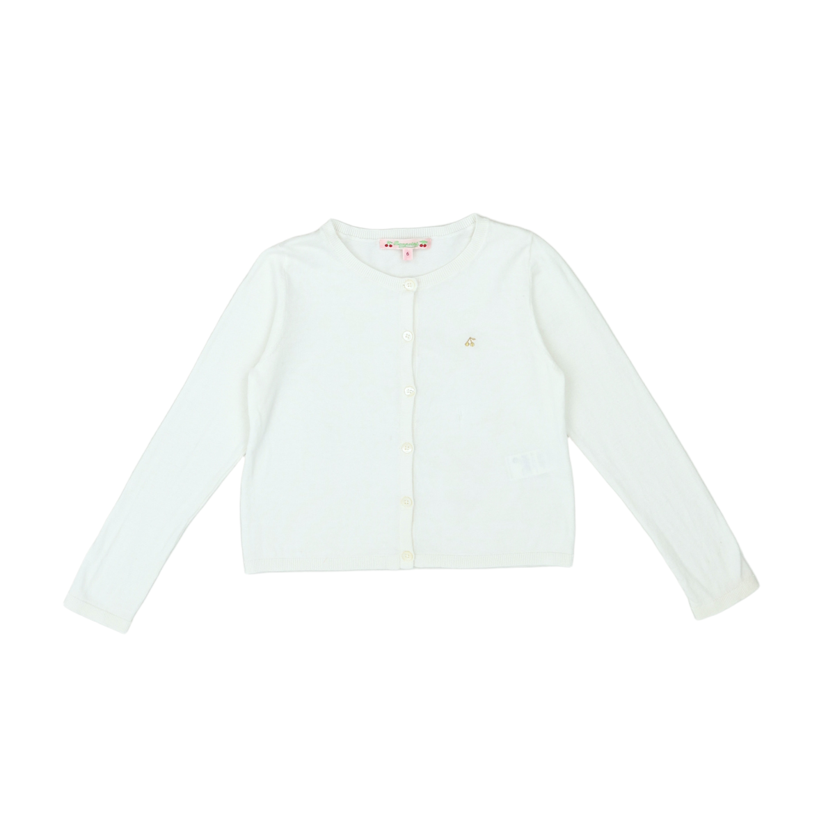 BONPOINT - CARDIGAN - BLANC - 6 ANS