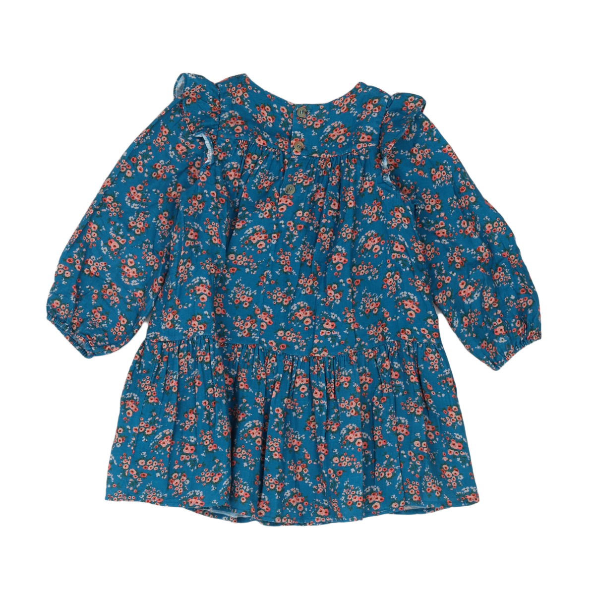 BONTON - ROBE - BLEU - 4 ANS