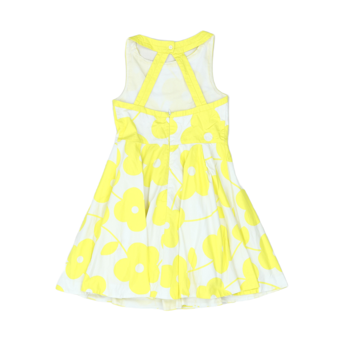 JACADI - ROBE - JAUNE - 8 ANS