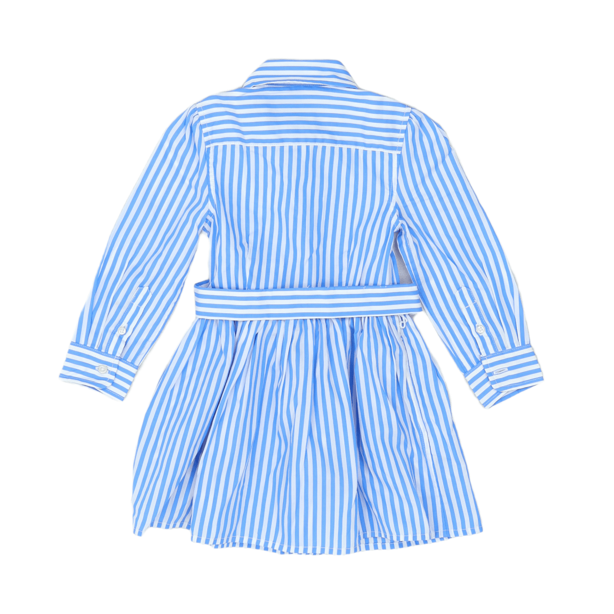 RALPH LAUREN - ROBE - BLANC, BLEU - 24 MOIS
