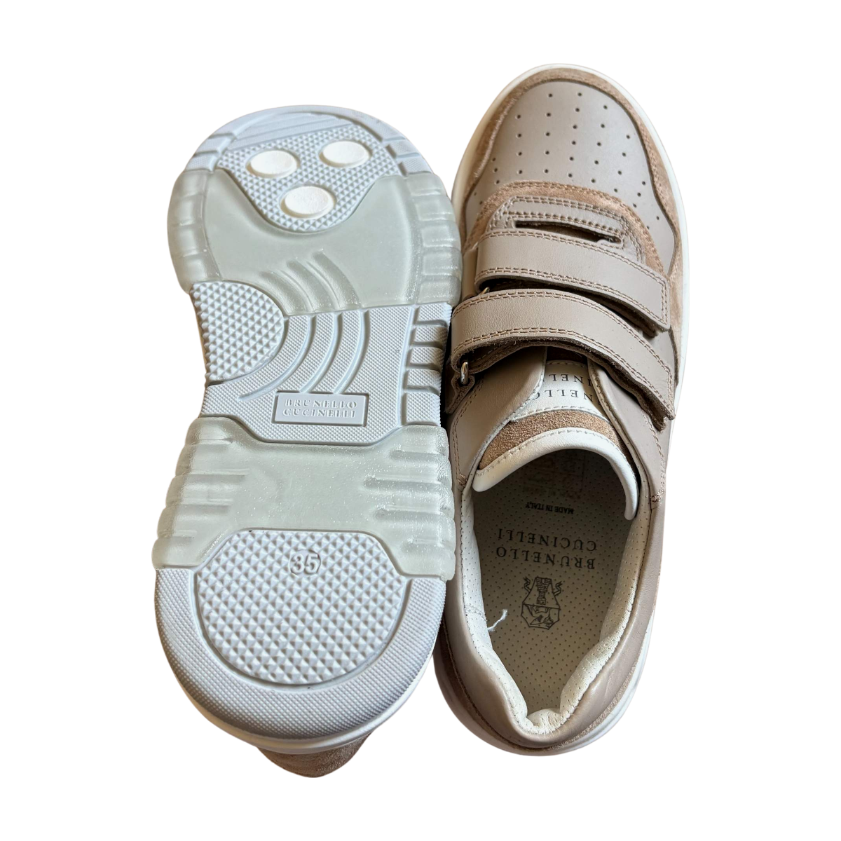 BRUNELLO CUCINELLI - BASKETS - BEIGE - 35
