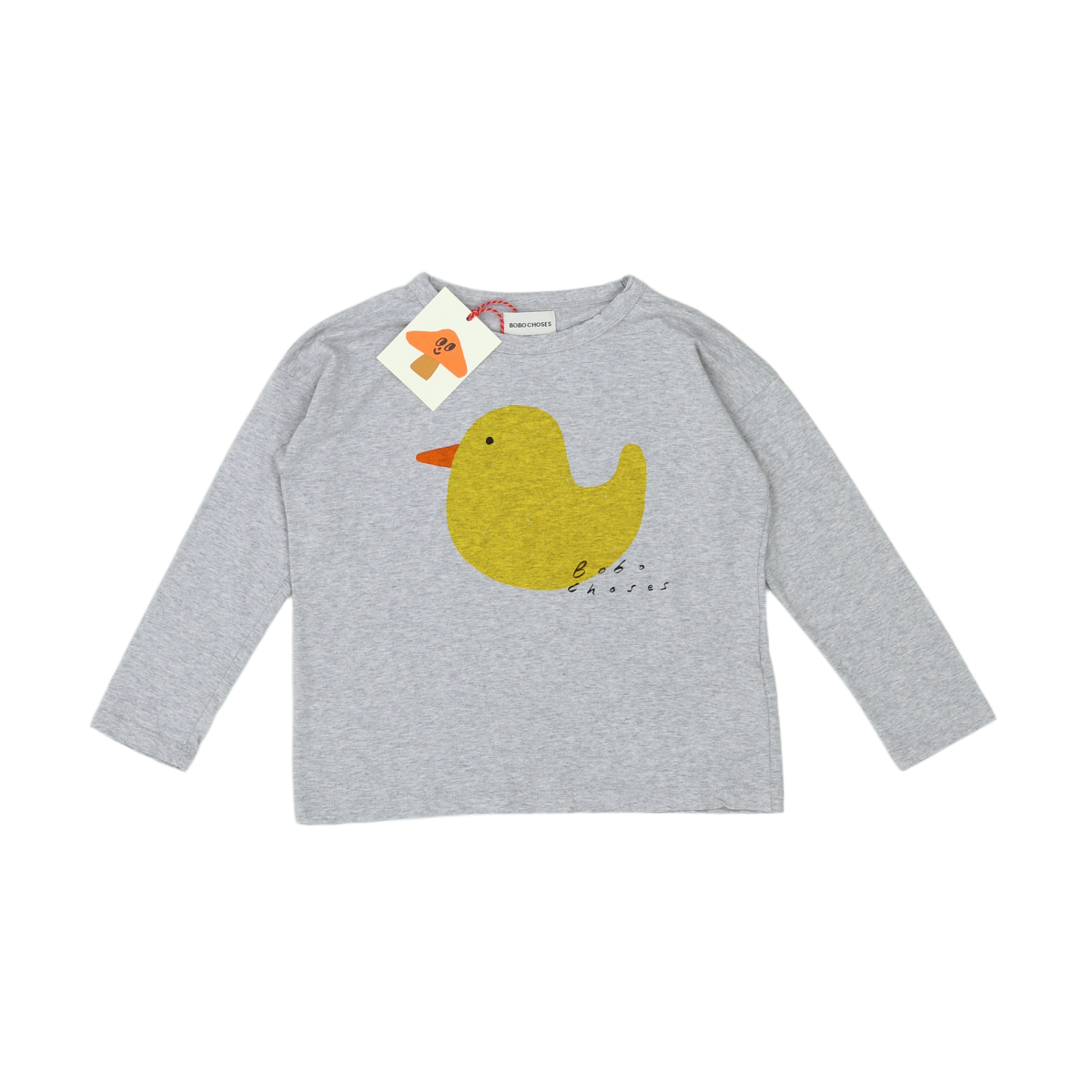 BOBO CHOSES - T-SHIRT - GRIS - 6 ANS