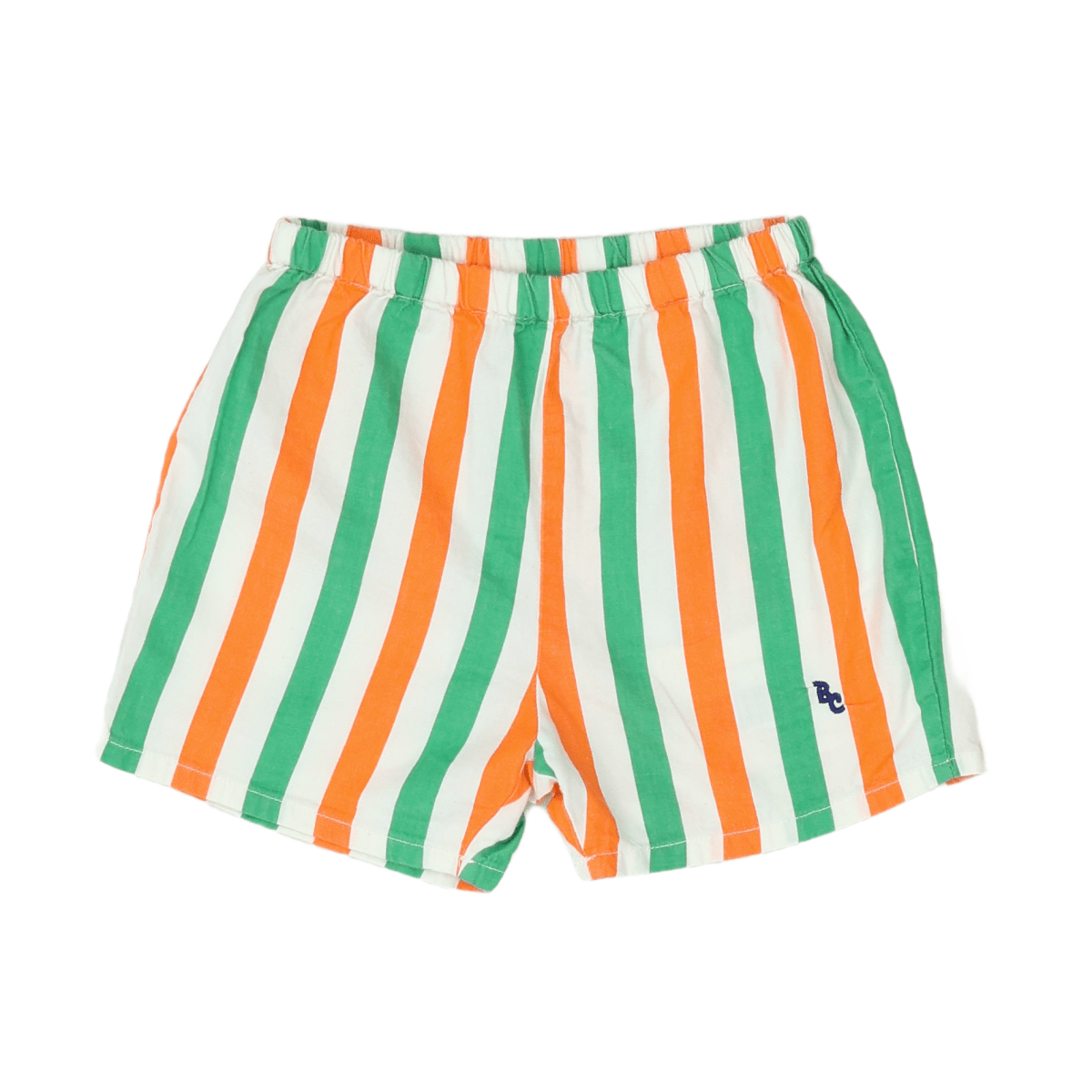 BOBO CHOSES - SHORTS - ORANGE, GREEN - 12 MONTHS