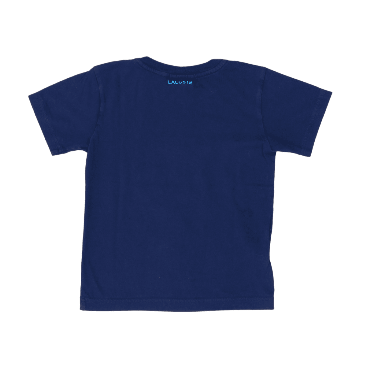 LACOSTE - T-SHIRT - BLEU - 4 ANS