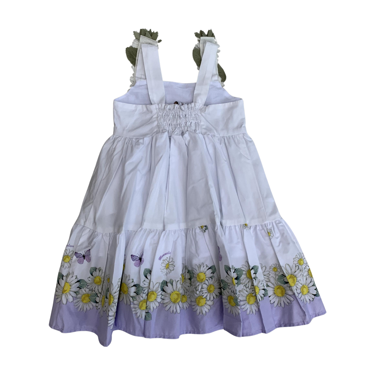 MONNALISA - ROBE - BLANC - 12 MOIS