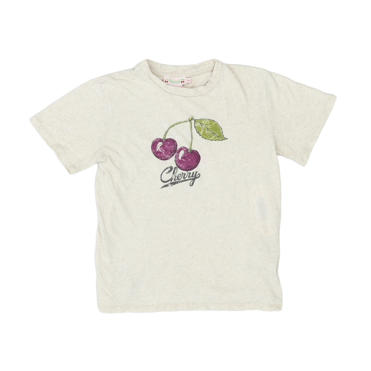 BONPOINT - T-SHIRT - BEIGE - 10 ANS